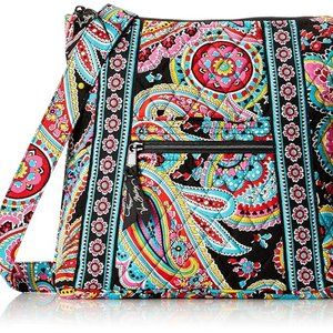 Vera Bradley Hipster Cross Body Bag, Parisian Paisley